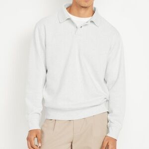 Old Navy Men’s Fleece Polo Pullover